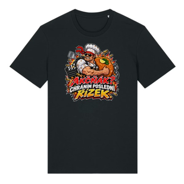 T-shirt Action Hero - Guarding the Last Schnitzel