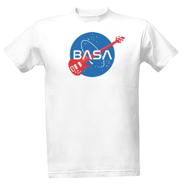 Tričko s potlačou Basa - NASA