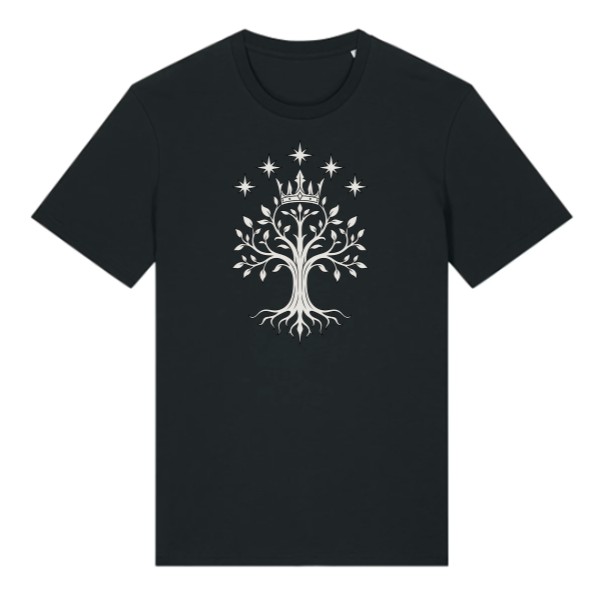 T-shirt Gondor – White Tree and Crown