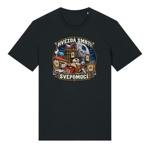 T-shirt DIY Death Star - the Czech galactic workshop