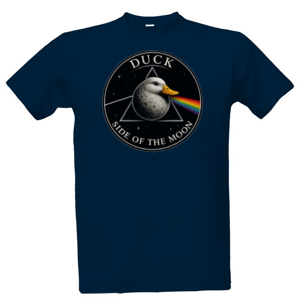 Tričko s potiskem Duck side of the moon