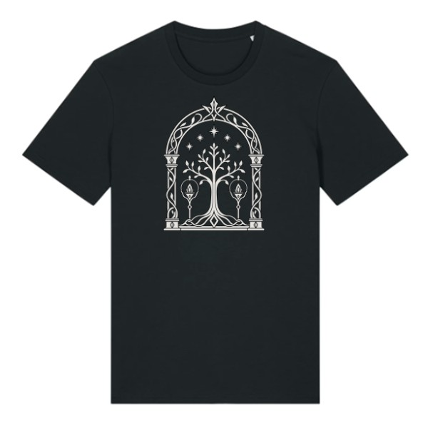 T-shirt Doors of Durin – West-gate of Moria
