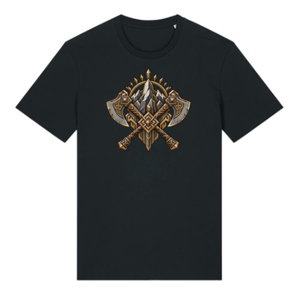 T-shirt Erebor – Axes of the Dwarven Mountain