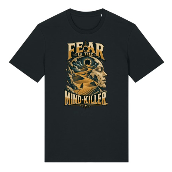 Tričko s potiskem Fear is the mind-killer
