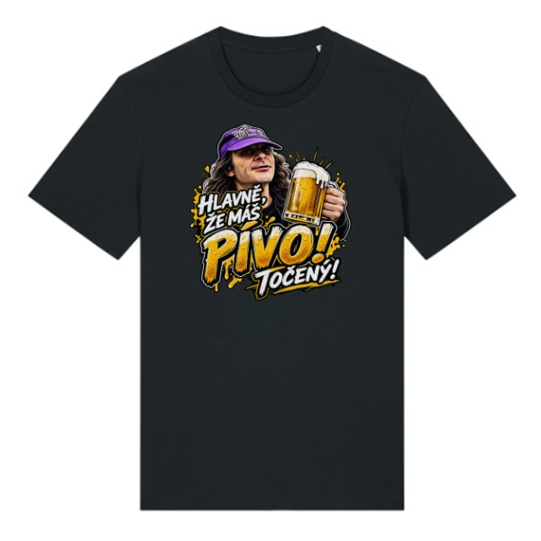 T-shirt Jirka Kára – At Least You Have Draught Beer!