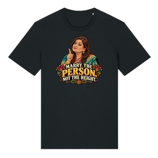 T-shirt Sima – Marry the Person, Not the Height