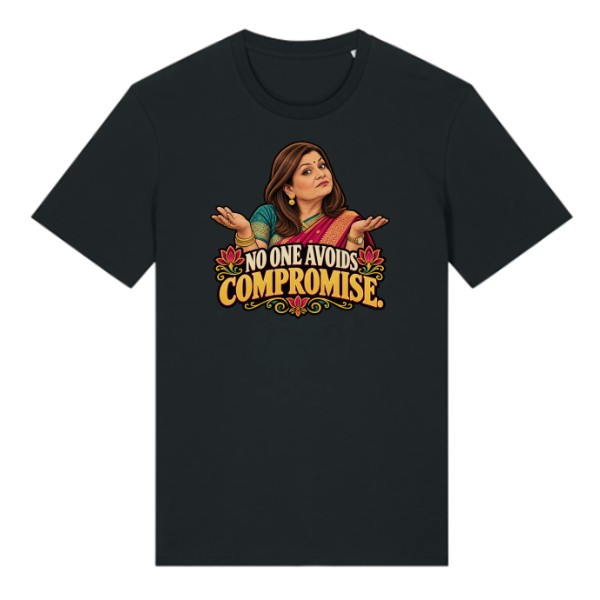 T-shirt Sima – No One Avoids Compromise