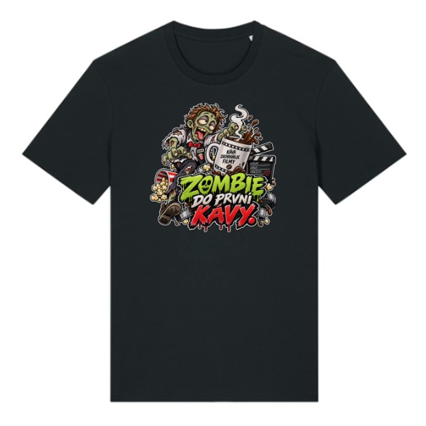 T-shirt Zombie Until My First Coffee